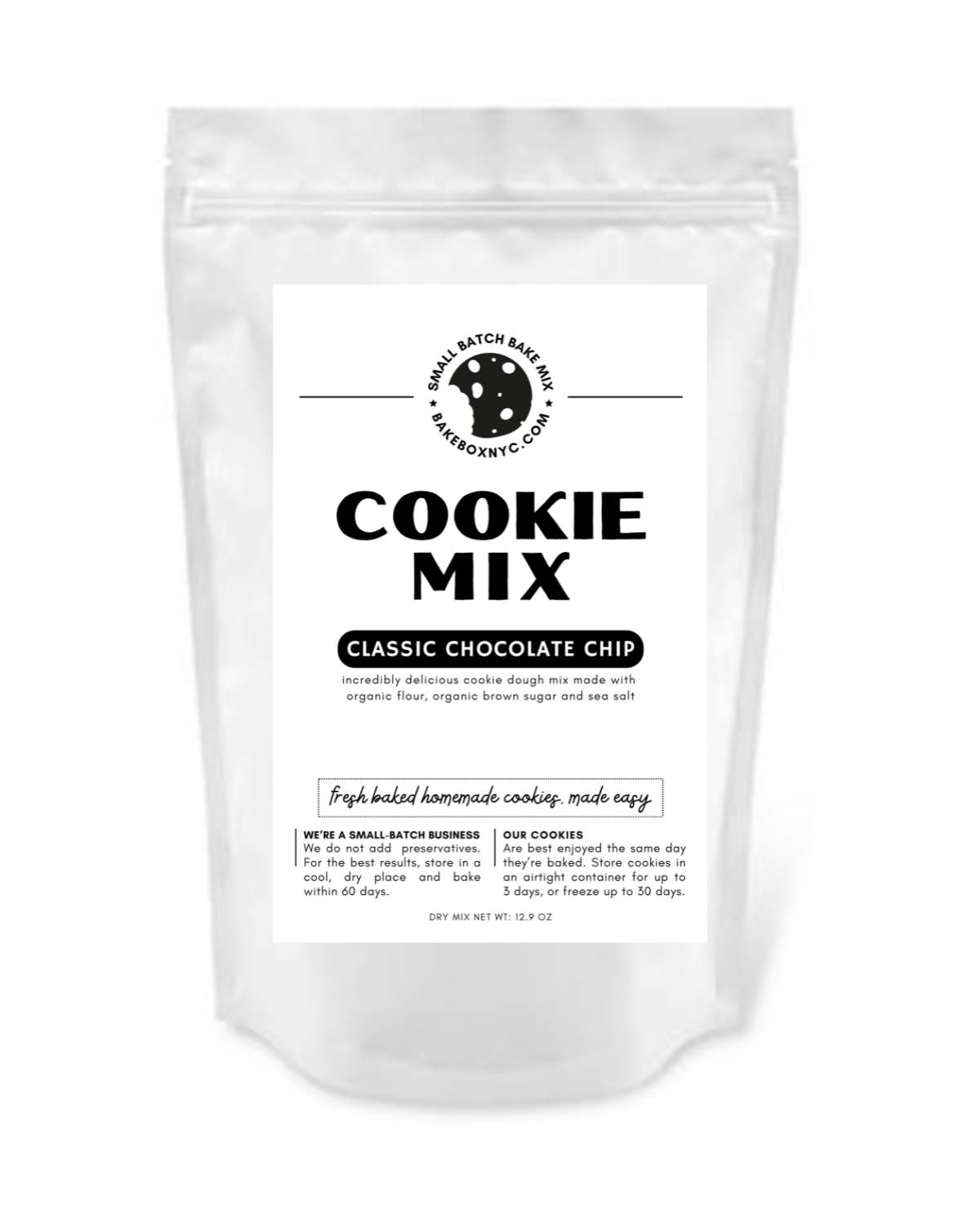 HOLD THE CHIPS! Cookie Mix (No Chips)