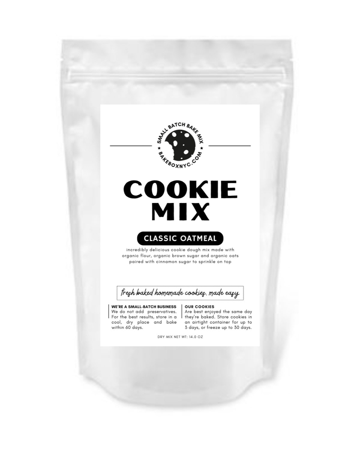 Classic Oatmeal Cookie Mix